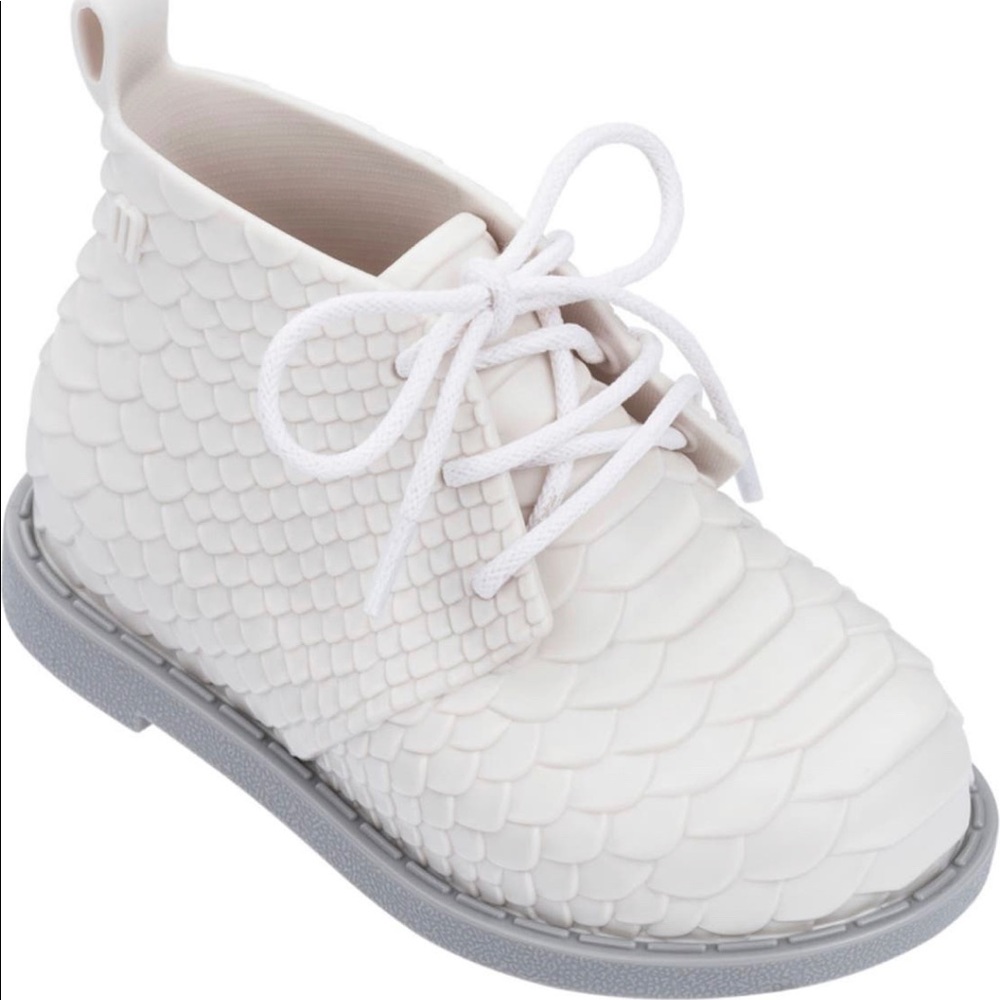 MINI MELISSA x BAJA EAST PYTHON PATTERN BOOTIES